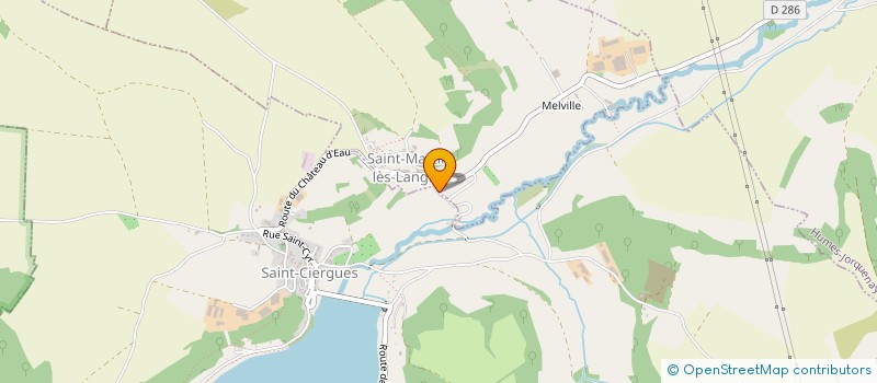 localisation de l'entreprise MADAME MATHILDE PORET à SAINT-MARTIN-LES-LANGRES
