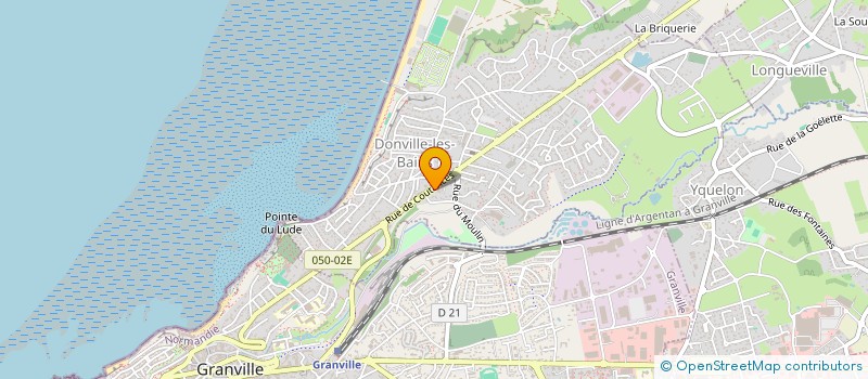 localisation de l'entreprise MADAME MATHILDE PORTAIS  DONVILLE-LES-BAINS