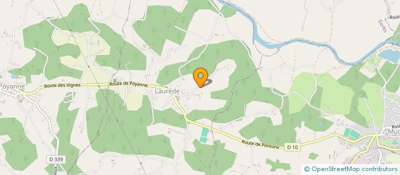 localisation de l'entreprise MADAME MATHILDE PORTAL  LAUREDE