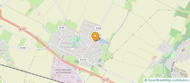 localisation de l'entreprise MADAME MATHILDE POUPION  THUE ET MUE