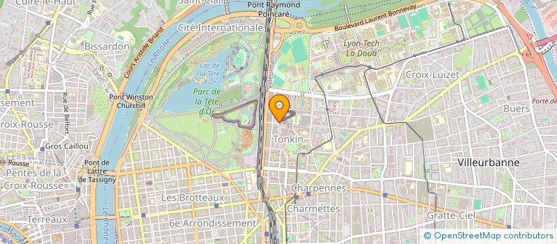 localisation de l'entreprise MADAME MATHILDE PRESSET  VILLEURBANNE