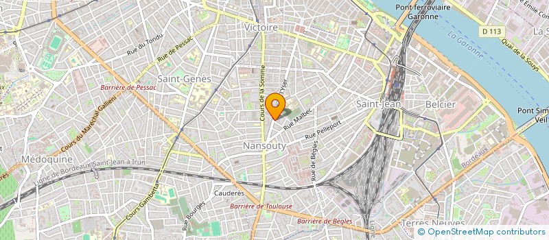 localisation de l'entreprise MADAME MATHILDE PREVOT  BORDEAUX