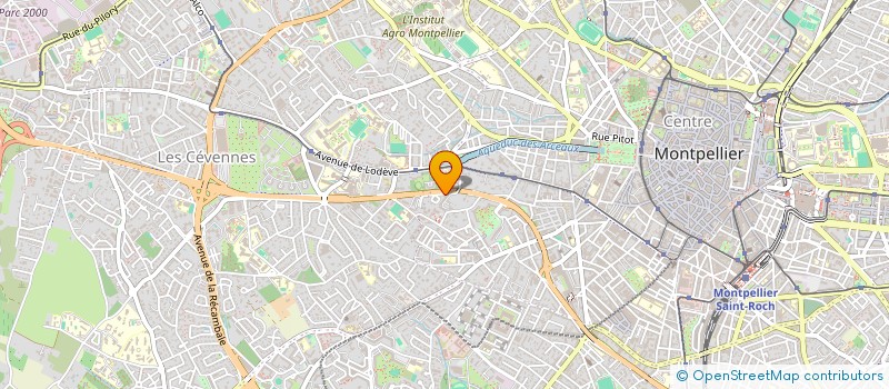 localisation de l'entreprise MADAME MATHILDE PRUNIERES à MONTPELLIER