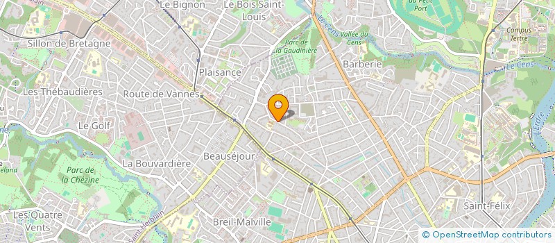 localisation de l'entreprise MADAME MATHILDE QUERE à NANTES