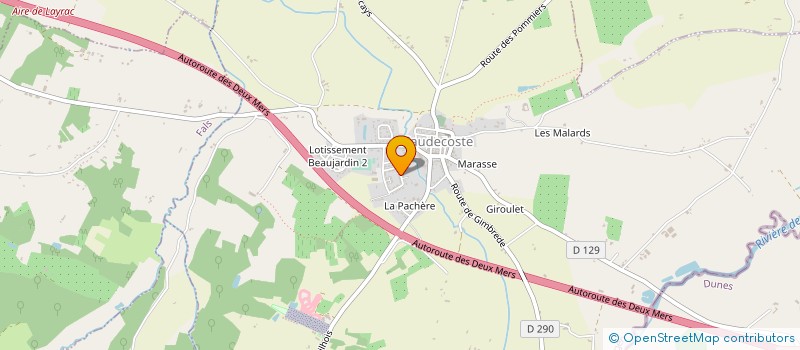 localisation de l'entreprise MADAME MATHILDE QUESSADA  CAUDECOSTE