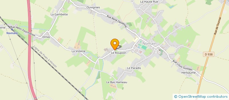 localisation de l'entreprise MADAME MATHILDE RABEL  NOMAIN