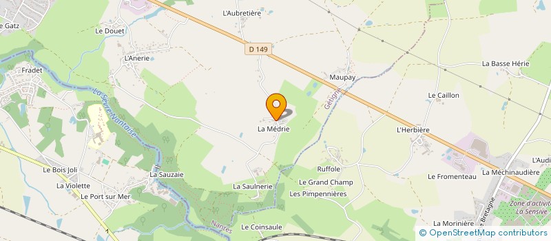 localisation de l'entreprise MADAME MATHILDE RAMBEAU à GETIGNE