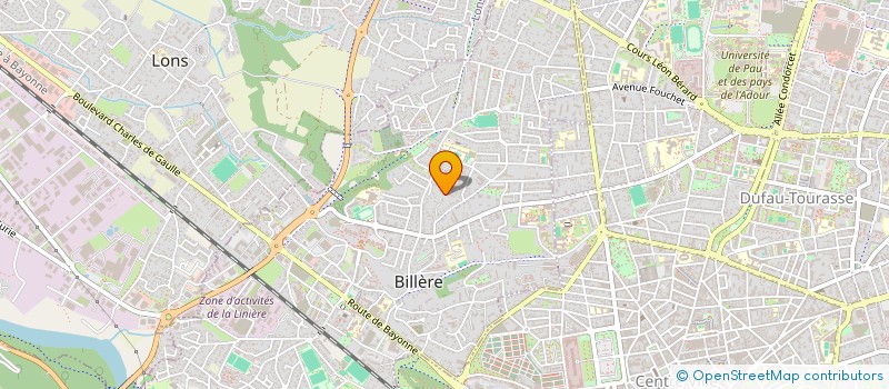 localisation de l'entreprise MADAME MATHILDE RAMONFAUR  BILLERE