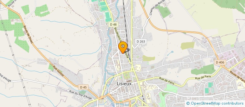 localisation de l'entreprise MADAME MATHILDE RAUSCH  LISIEUX