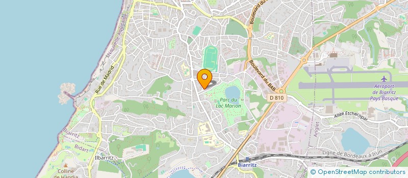 localisation de l'entreprise MADAME MATHILDE REAL  BIARRITZ