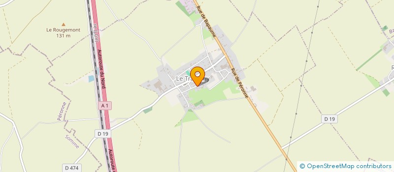 localisation de l'entreprise MADAME MATHILDE REBILLARD  LE TRANSLOY