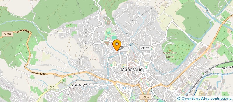 localisation de l'entreprise MADAME MATHILDE REBOUL à MANOSQUE