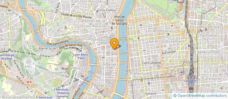 localisation de l'entreprise MADAME MATHILDE REGNIER à LYON