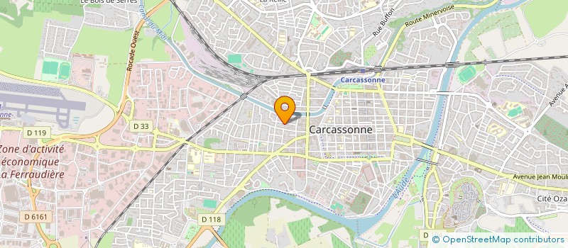 localisation de l'entreprise MADAME MATHILDE RENAUDIN à CARCASSONNE