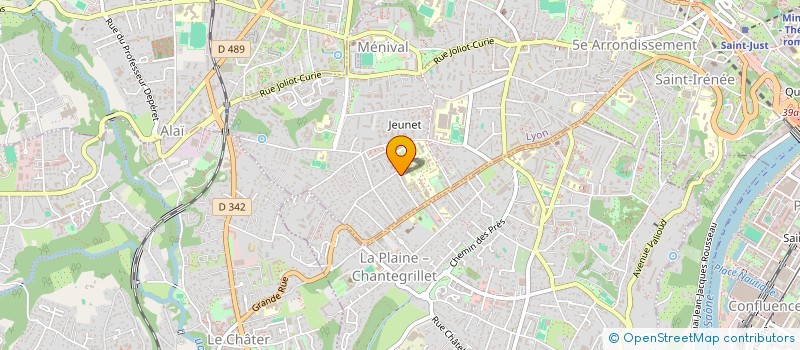 localisation de l'entreprise MADAME MATHILDE RENAULT  LYON