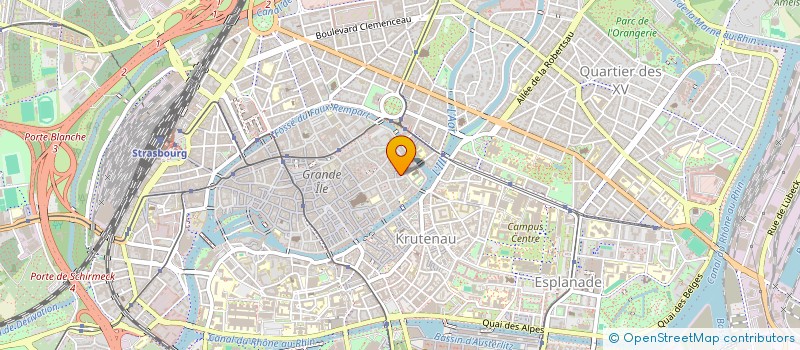 localisation de l'entreprise MADAME MATHILDE RENAUT à STRASBOURG