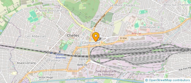 localisation de l'entreprise MADAME MATHILDE RENIER  MONTFERMEIL