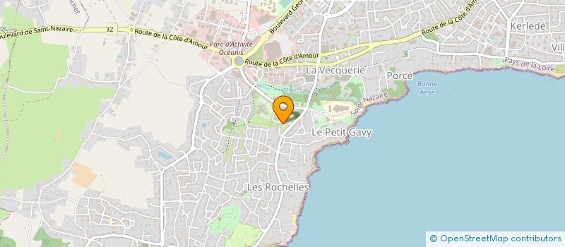 localisation de l'entreprise MADAME MATHILDE RENOU à SAINT-NAZAIRE
