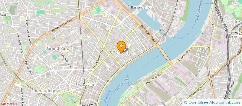 localisation de l'entreprise MADAME MATHILDE REY  BORDEAUX