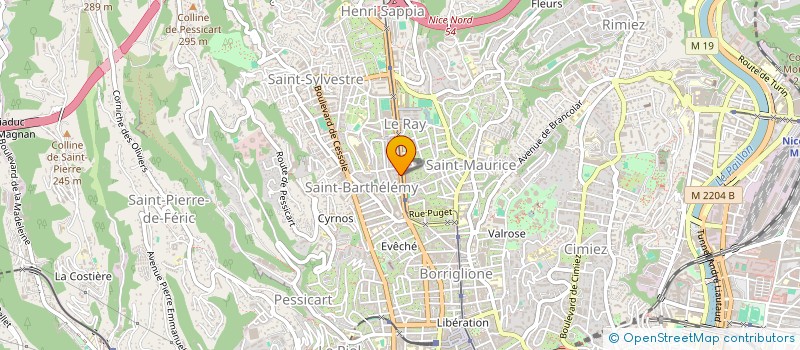 localisation de l'entreprise MADAME MATHILDE REYNAUD à NICE