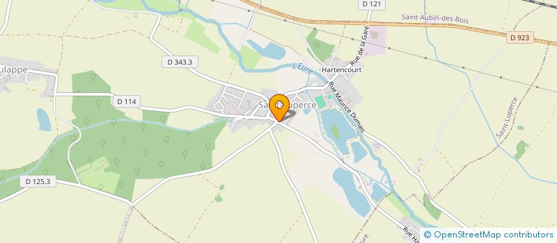 localisation de l'entreprise MADAME MATHILDE RIBAULT à SAINT-LUPERCE