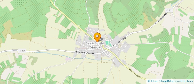 localisation de l'entreprise MADAME MATHILDE RIBEIRO  SAINT-BRIS-LE-VINEUX