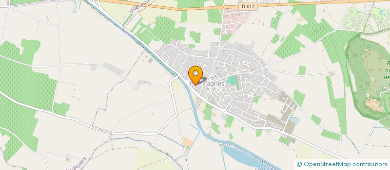 localisation de l'entreprise MADAME MATHILDE RIMBAULT  BEZIERS