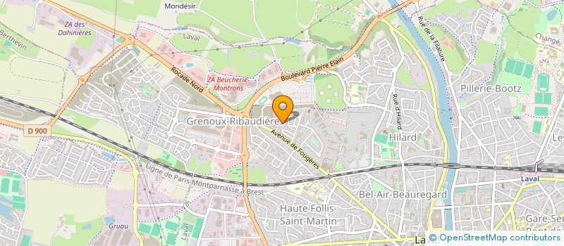 localisation de l'entreprise MADAME MATHILDE RIOT à LAVAL