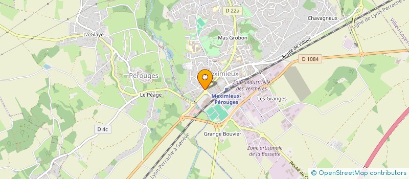 localisation de l'entreprise MADAME MATHILDE RIOU à MEXIMIEUX