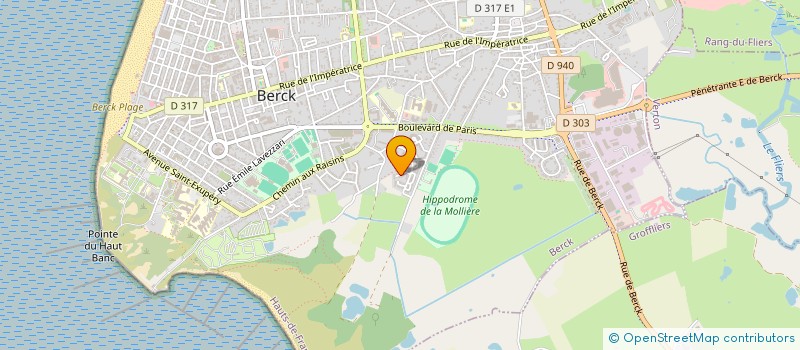 localisation de l'entreprise MADAME MATHILDE RIVET à BERCK