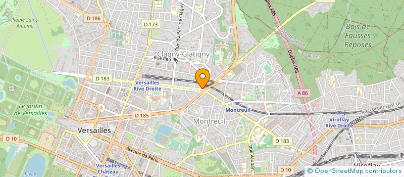 localisation de l'entreprise MADAME MATHILDE ROBERT à VERSAILLES