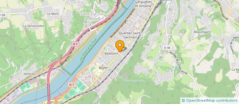 localisation de l'entreprise MADAME MATHILDE ROBERT  VIENNE