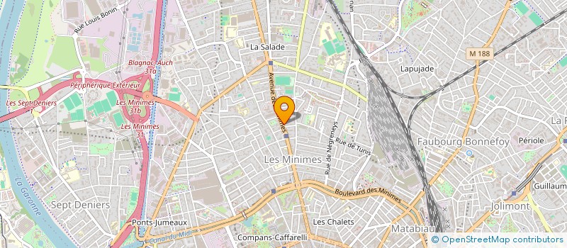 localisation de l'entreprise MADAME MATHILDE ROBIN à TOULOUSE