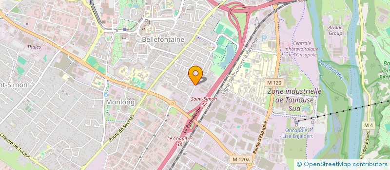 localisation de l'entreprise MADAME MATHILDE ROBIN à TOULOUSE