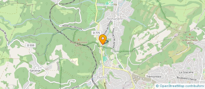 localisation de l'entreprise MADAME MATHILDE ROCH  NOHANENT