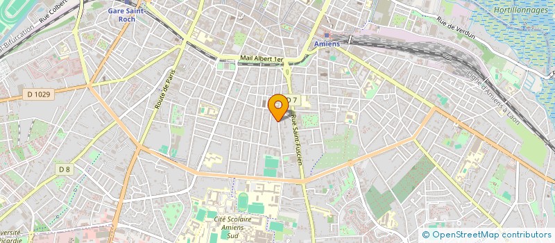 localisation de l'entreprise MADAME MATHILDE ROGER  AMIENS