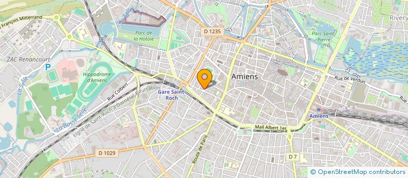 localisation de l'entreprise MADAME MATHILDE ROGER  AMIENS