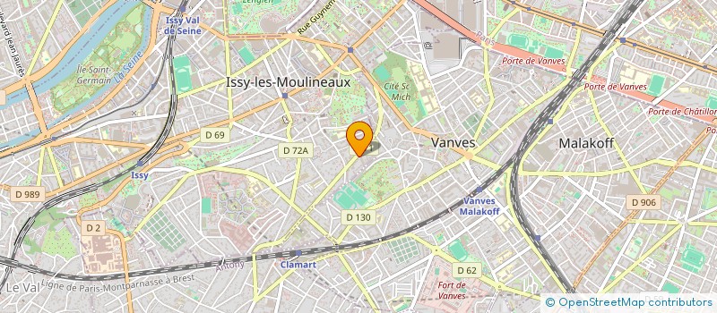 localisation de l'entreprise MADAME MATHILDE ROLLAND à ISSY-LES-MOULINEAUX