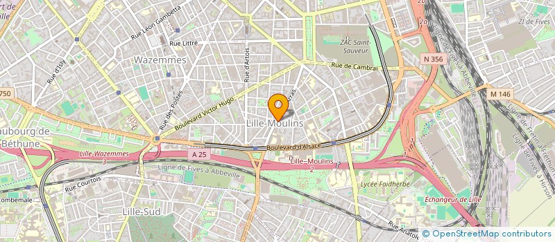 localisation de l'entreprise MADAME MATHILDE ROLLET à LILLE