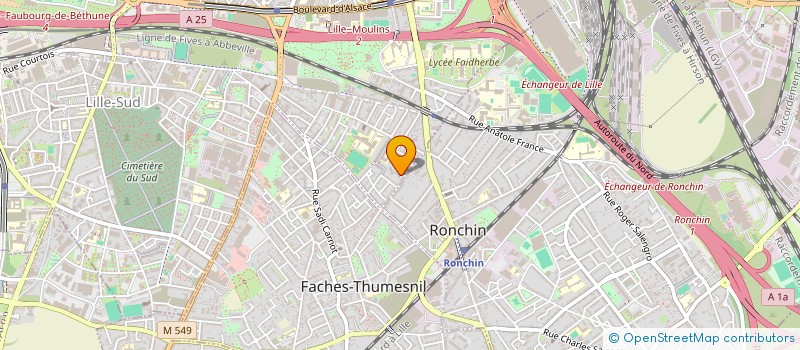 localisation de l'entreprise MADAME MATHILDE ROMBAUX à LILLE