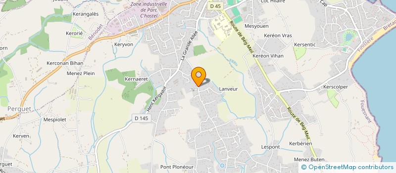 localisation de l'entreprise MADAME MATHILDE ROPERT à FOUESNANT