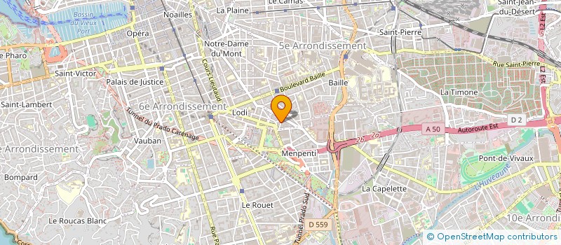 localisation de l'entreprise MADAME MATHILDE ROQUEPLAN à MARSEILLE