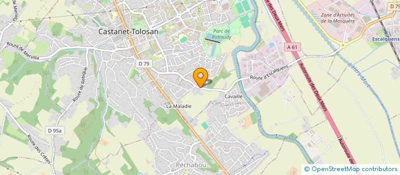 localisation de l'entreprise MADAME MATHILDE ROQUES à CASTANET-TOLOSAN