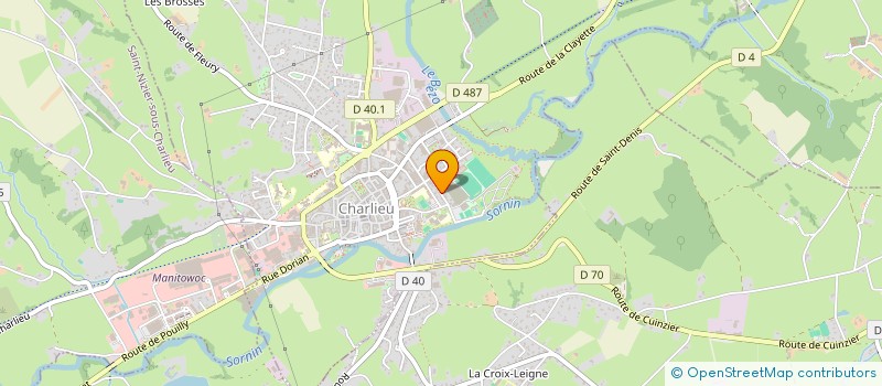 localisation de l'entreprise MADAME MATHILDE RORY  CHARLIEU