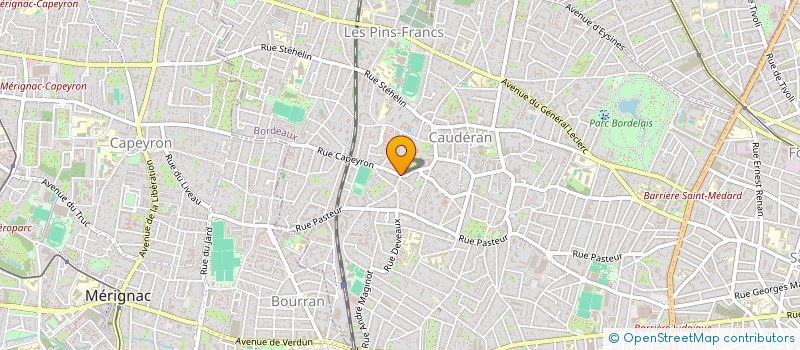 localisation de l'entreprise MADAME MATHILDE ROSSETTI  BORDEAUX