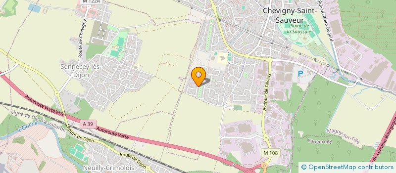 localisation de l'entreprise MADAME MATHILDE ROSSONI  LONGVIC