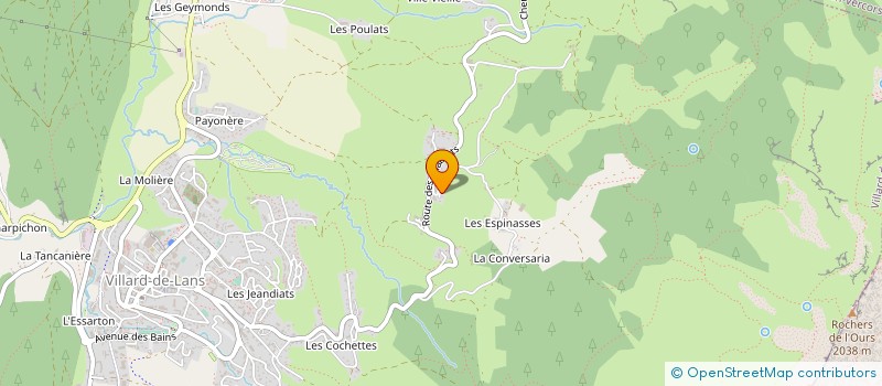 localisation de l'entreprise MADAME MATHILDE ROUCH à VILLARD-DE-LANS