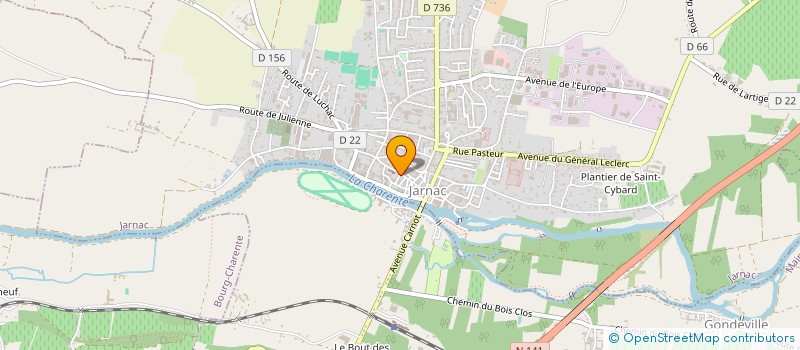 localisation de l'entreprise MADAME MATHILDE ROUIL à BOURG-CHARENTE