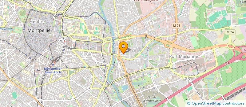localisation de l'entreprise MADAME MATHILDE ROUSSEL à MONTPELLIER