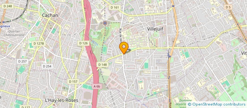 localisation de l'entreprise MADAME MATHILDE ROUSSELLE à VILLEJUIF